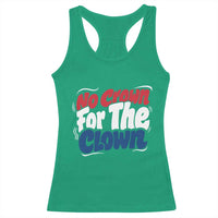 Anti Monarchy Political Racerback Tank Top No Crown For A Clown