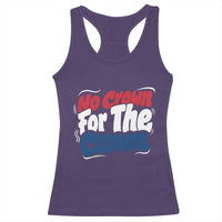 Anti Monarchy Political Racerback Tank Top No Crown For A Clown