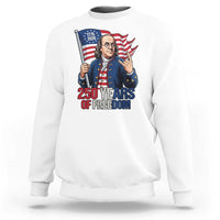 Patriotic Benjamin Franklin Sweatshirt 250 Years Of Freedom