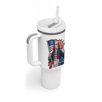 Patriotic Benjamin Franklin Tumbler With Handle 250 Years Of Freedom