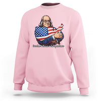 Benjamin Franklin Sweatshirt Freedom Liberty Independence American History