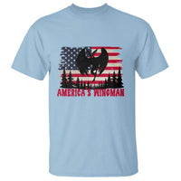 Mothman Americas Wingman T Shirt Funny Patriotic Cryptid