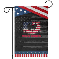 Mothman Americas Wingman Garden Flag Funny Patriotic Cryptid