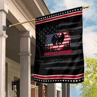 Mothman Americas Wingman Garden Flag Funny Patriotic Cryptid