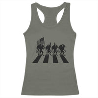 Patriotic Jersey Devil Racerback Tank Top New Jersey Cryptid Gift