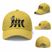 Patriotic Chupacabra Baseball Cap Funny Cryptid Lover Gift