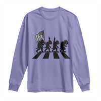 Patriotic Chupacabra Long Sleeve Shirt Funny Cryptid Lover Gift