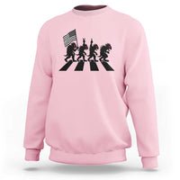 Patriotic Chupacabra Sweatshirt Funny Cryptid Lover Gift