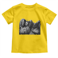 Cryptid Mount Rushmore Toddler T Shirt Bigfoot Mothman Jersey Devil Chupacabra