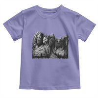 Cryptid Mount Rushmore Toddler T Shirt Bigfoot Mothman Jersey Devil Chupacabra