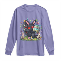 Funny Mothman Easter Bunny Ears Long Sleeve Shirt Cryptid Lover Gift