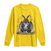 Mothman Easter Bunny Long Sleeve Shirt Funny West Virginia Cryptid Lover Gift