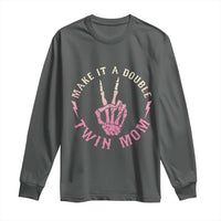 Twin Mom Long Sleeve Shirt Make It A Double Expecting Twins Mothers Day