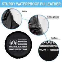 Twin Mom Spare Tire Cover Make It A Double Patriotic USA Flag Gift