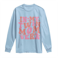 In My Twin Mom Era Long Sleeve Shirt Funny Mama Twin Pregnancy Announcement