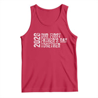 Our First Fathers Day Together 2026 Tank Top New Dad Gift