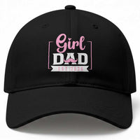 Girl Dad Est 2026 Baseball Cap Proud New Dad Gift