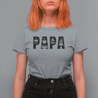 Camping Papa T Shirt For Women Camper Dad Fathers Day Gift