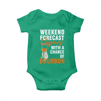 Weekend Forecast Cigars And Bourbon Baby Onesie Gift For Women - Wonder Print Shop