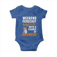 Weekend Forecast Cigars And Bourbon Baby Onesie Gift For Women - Wonder Print Shop