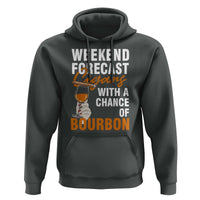 Weekend Forecast Cigars And Bourbon Hoodie Gift For Women - Wonder Print Shop
