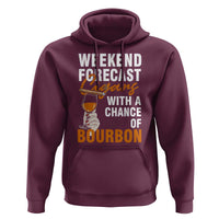 Weekend Forecast Cigars And Bourbon Hoodie Gift For Women - Wonder Print Shop