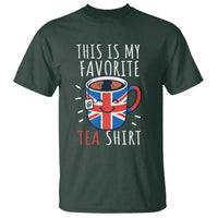 Funny Tea Lover T Shirt This Is My Favorite Tea Shirt Party UK Flag - Wonder Print Shop