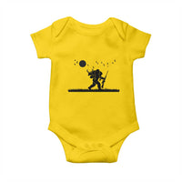 Bigfoot Hunting With Rifle Baby Onesie Funny Outdoor Hunter Gift - Wonder Print Shop