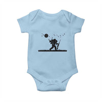 Bigfoot Hunting With Rifle Baby Onesie Funny Outdoor Hunter Gift - Wonder Print Shop