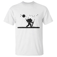 Bigfoot Hunting With Rifle T Shirt Funny Outdoor Hunter Gift - Wonder Print Shop