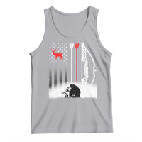 Bow Deer Hunting Tank Top American Flag Hunter Gift - Wonder Print Shop