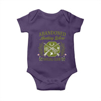 Funny Hunter Wife Baby Onesie Abandoned Hunting Wives Social Club - Wonder Print Shop