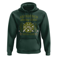 Funny Hunter Wife Hoodie Abandoned Hunting Wives Social Club - Wonder Print Shop