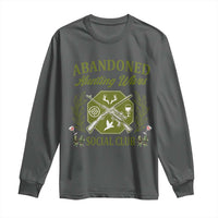 Funny Hunter Wife Long Sleeve Shirt Abandoned Hunting Wives Social Club - Wonder Print Shop