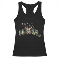 Mama Hunting Life Racerback Tank Top Deer Head Camo Gift - Wonder Print Shop