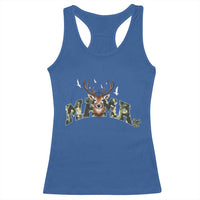 Mama Hunting Life Racerback Tank Top Deer Head Camo Gift - Wonder Print Shop