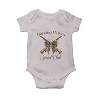 Funny Hunter Wife Baby Onesie Hunting Wives Social Club - Wonder Print Shop