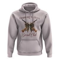 Funny Hunter Wife Hoodie Hunting Wives Social Club - Wonder Print Shop