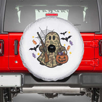 Funny Camo Hunter Halloween Ghost Costume Spare Tire Cover - Wonder Print Shop
