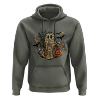 Funny Camo Hunter Halloween Ghost Costume Hoodie - Wonder Print Shop