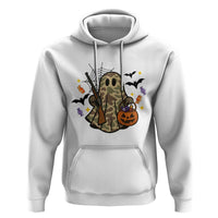 Funny Camo Hunter Halloween Ghost Costume Hoodie - Wonder Print Shop
