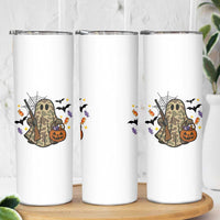 Funny Camo Hunter Halloween Ghost Costume Skinny Tumbler