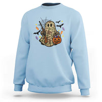 Funny Camo Hunter Halloween Ghost Costume Sweatshirt - Wonder Print Shop