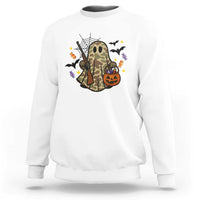 Funny Camo Hunter Halloween Ghost Costume Sweatshirt - Wonder Print Shop