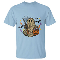 Funny Camo Hunter Halloween Ghost Costume T Shirt - Wonder Print Shop
