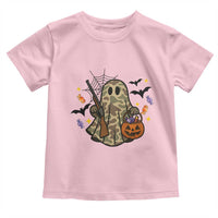 Funny Camo Hunter Halloween Ghost Costume Toddler T Shirt - Wonder Print Shop