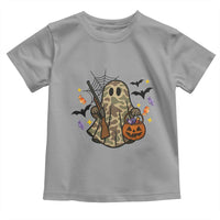 Funny Camo Hunter Halloween Ghost Costume Toddler T Shirt - Wonder Print Shop