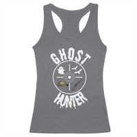 Funny Halloween Ghost Hunter Racerback Tank Top Trick Or Treat Costume - Wonder Print Shop