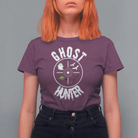 Funny Halloween Ghost Hunter T Shirt For Women Trick Or Treat Costume - Wonder Print Shop