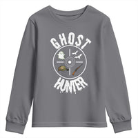 Funny Halloween Ghost Hunter Youth Sweatshirt Trick Or Treat Costume - Wonder Print Shop